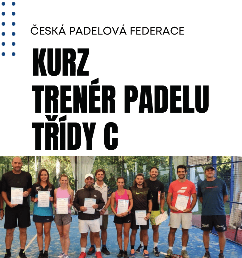 Kurz – Trenér padelu třídy C (Padel Neridé)