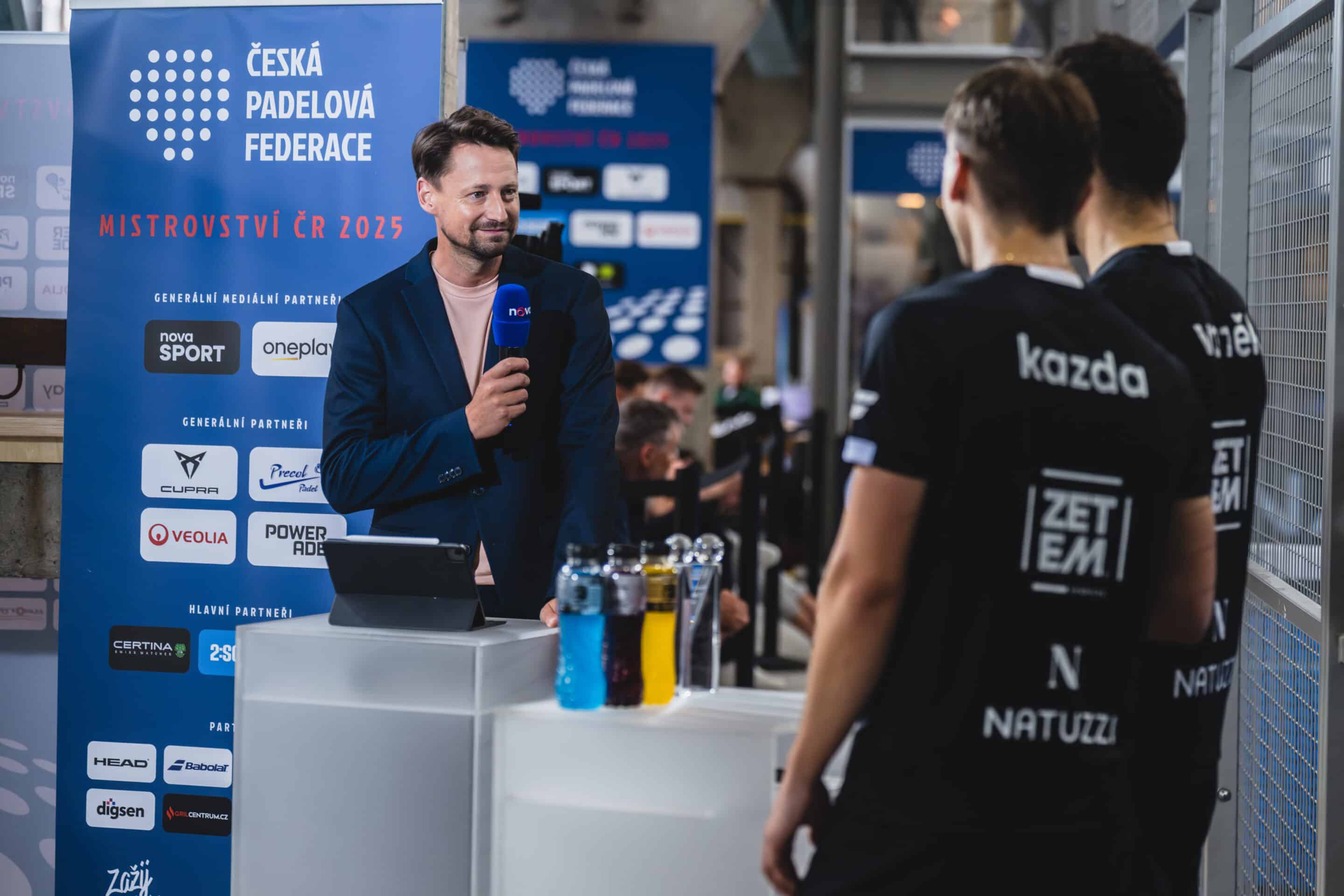 Mistrovství České republiky v padelu 2025: Sportovní výkony, hvězdná exhibice a noví šampioni